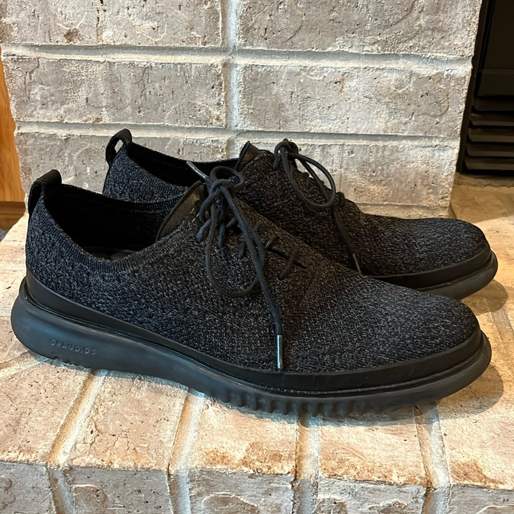 Cole Haan Zerogrand black shoes. Size  10.5